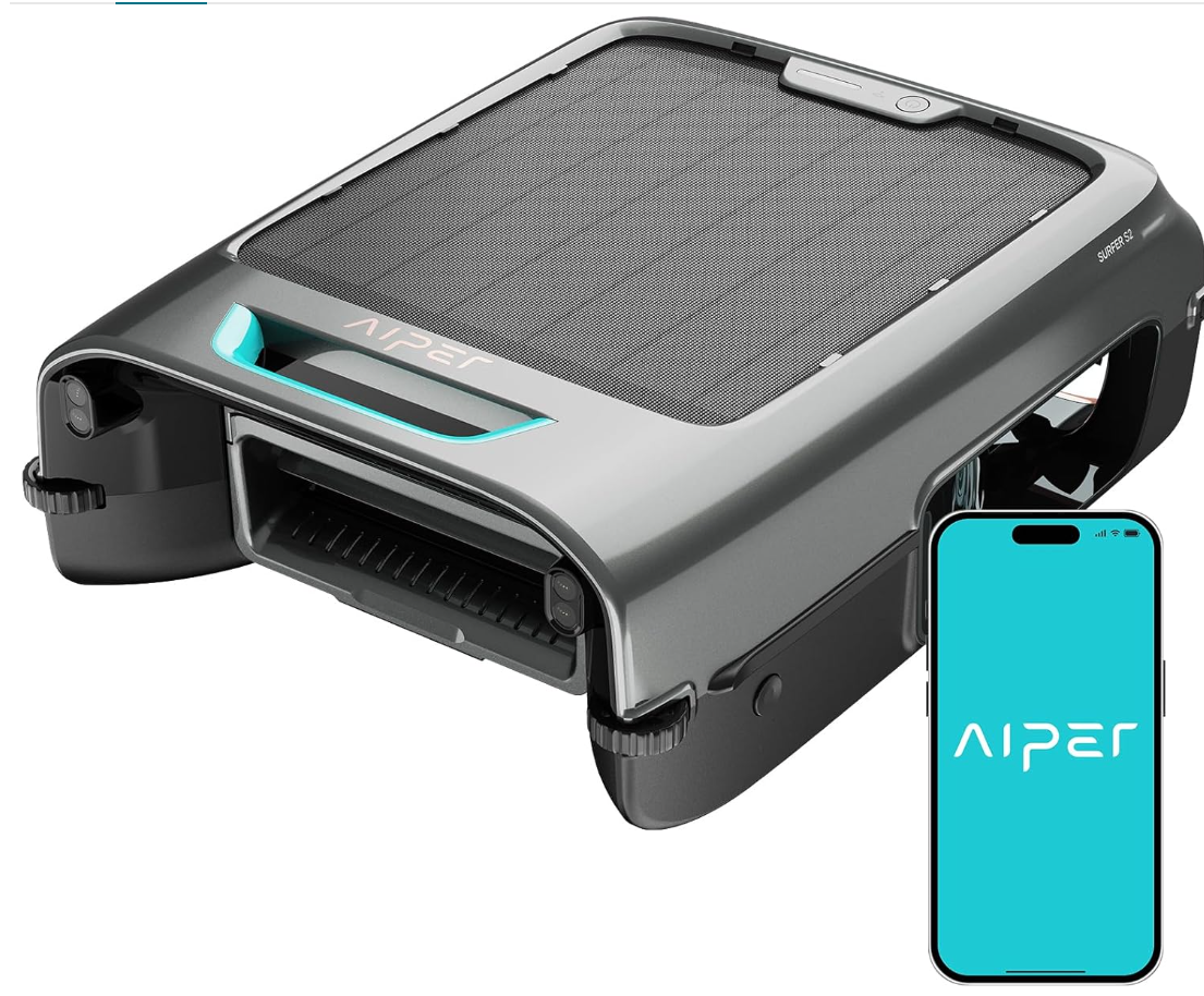 Aiper EcoSurfer S2 Solar-Powered Pool Skimmer