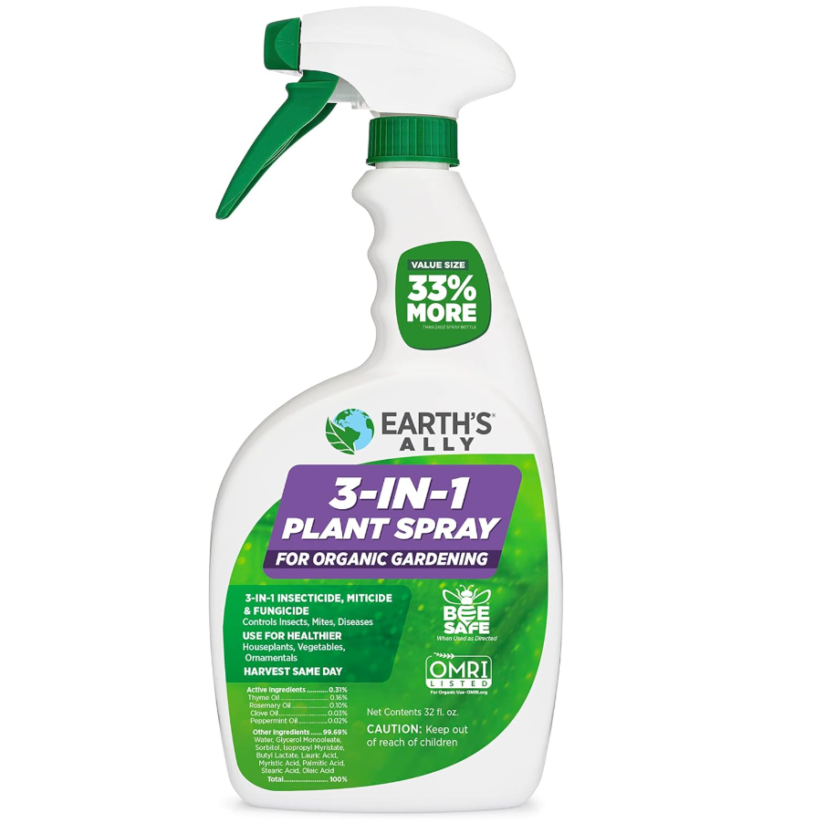 Earth's Ally 3-in-1 Insecticide, Miticide, Fungicide
